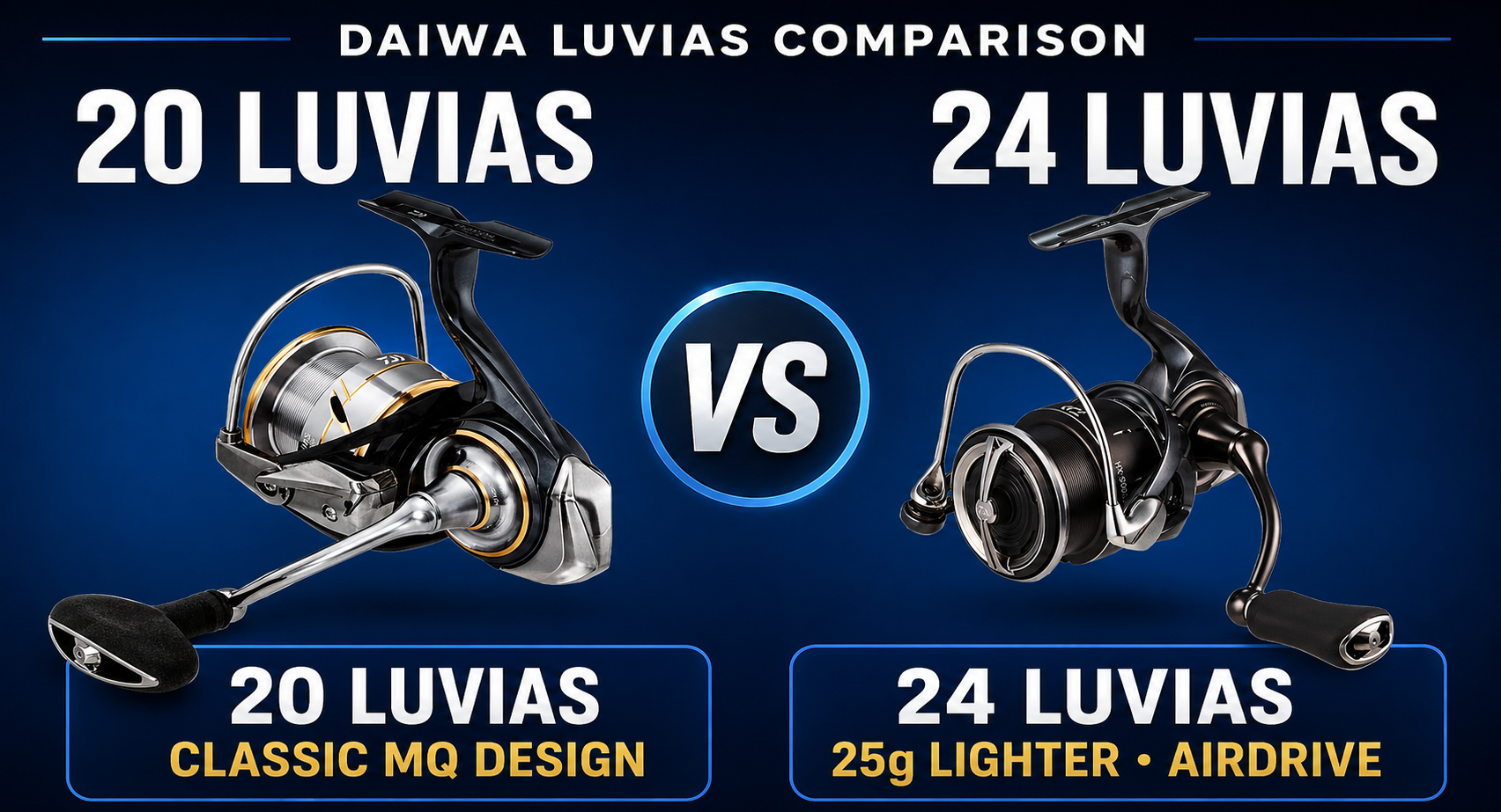 Daiwa 24 Luvias vs. 20 Luvias: Every Upgrade Explained