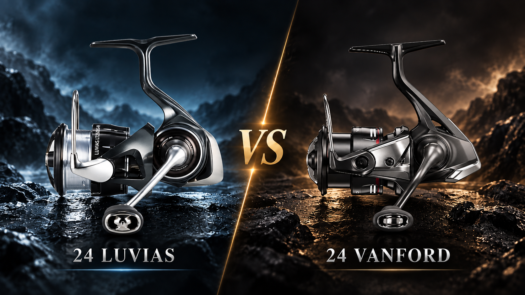 DAIWA 24 Luvias vs Shimano 24 Vanford: Key Differences