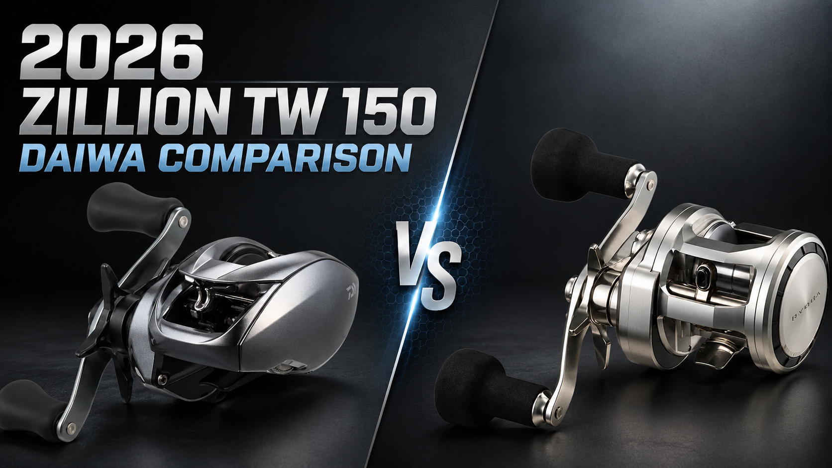 DAIWA 26 Zillion TW 150 vs Zillion HD, SV TW, Ryoga & Saltist