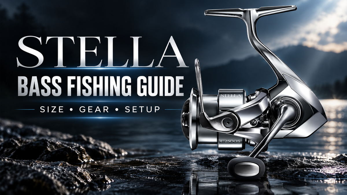 Shimano STELLA for Bass Fishing: Size, Gear & Setup Guide