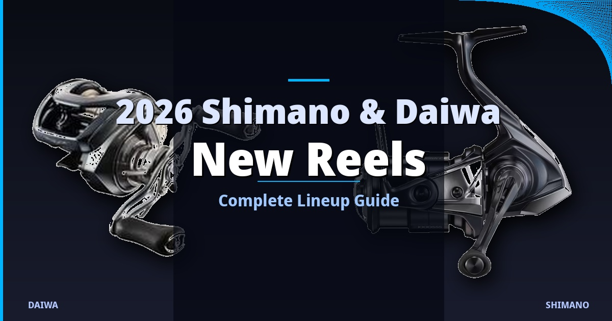 2026 Shimano & Daiwa New Reels: Complete Lineup Guide