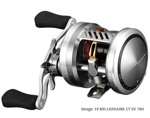 DAIWA MILLIONAIRE CT SV 70HL Baitcasting Reel Japan Model DAIWA MILLIONAIRE CT SV 70HL Baitcasting Reel Japan Model