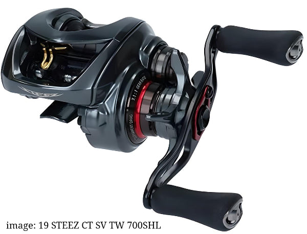 DAIWA STEEZ CT SV TW 700SH 2019 Baitcasting Reel Japan Model DAIWA STEEZ CT SV TW 700SH 2019 Baitcasting Reel Japan Model