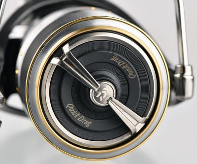 DAIWA collection with QUICK DRAG technology feature illustration