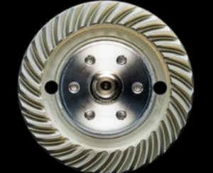 DAIWA collection with TOUGH DIGIGEAR (G1 Duralumin) technology feature illustration