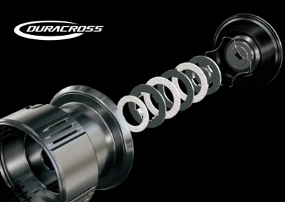 Shimano collection with DURACROSS technology feature illustration