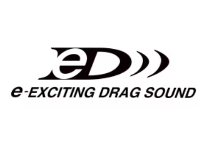 Shimano collection with e-EXCITING DRAG SOUND technology feature illustration