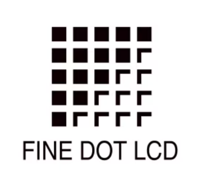 Shimano collection with FINE DOT LCD technology feature illustration