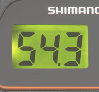 Shimano collection with LED BACK LIGHT technology feature illustration