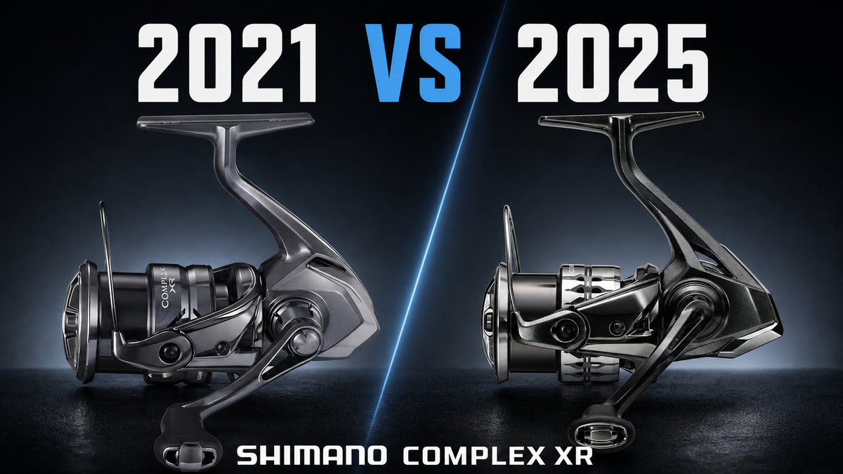 2021 versus 2025 Shimano Complex XR comparison