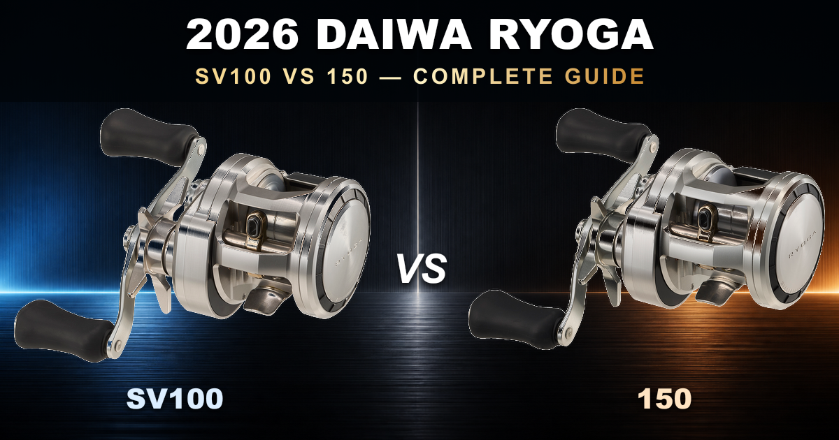 2026 Daiwa Ryoga SV100 versus 150 complete guide