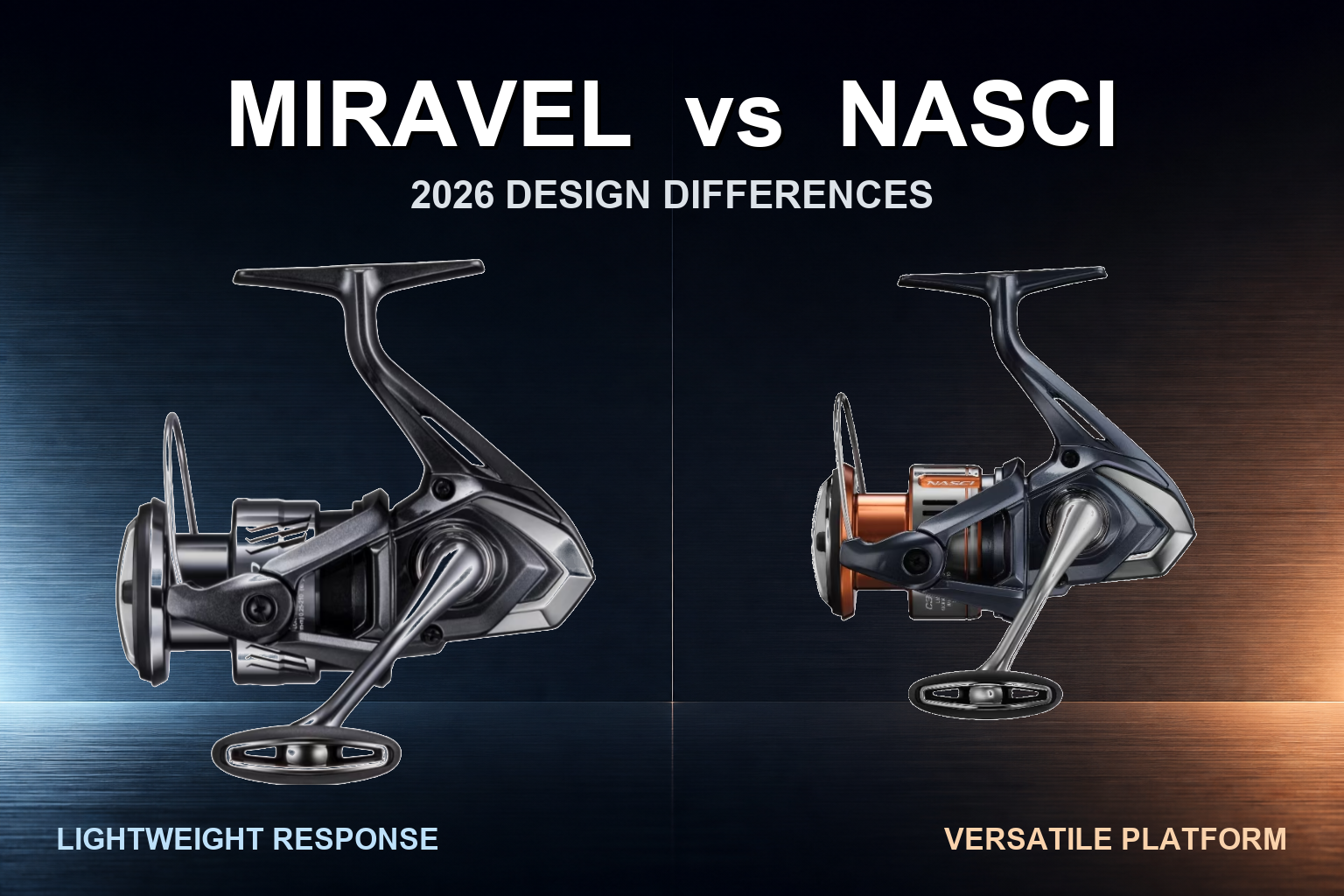 2026 Shimano Miravel vs Nasci: Key Design Differences