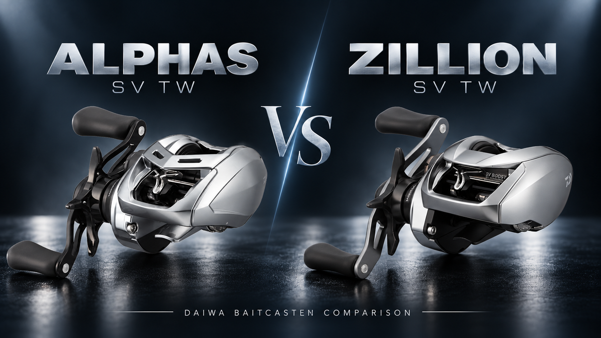 DAIWA 21 Alphas SV TW vs 21 Zillion SV TW: Compact or All-Round?