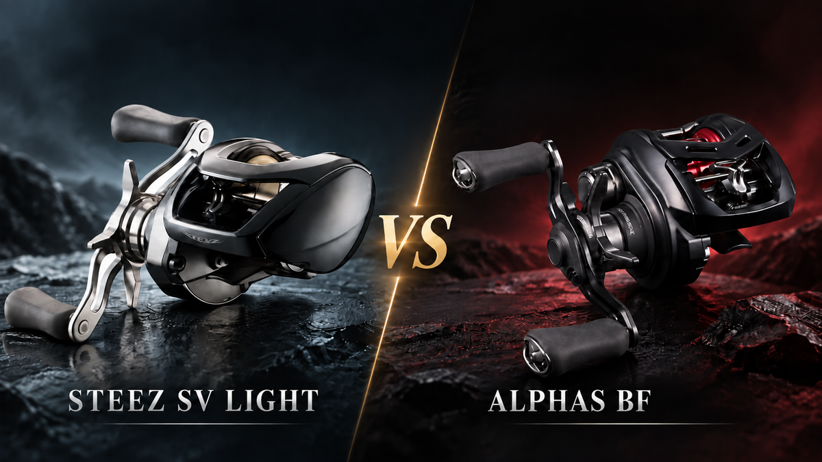 DAIWA 26 Steez SV Light vs 25 Alphas BF: Light Versatile or dedicated BFS?