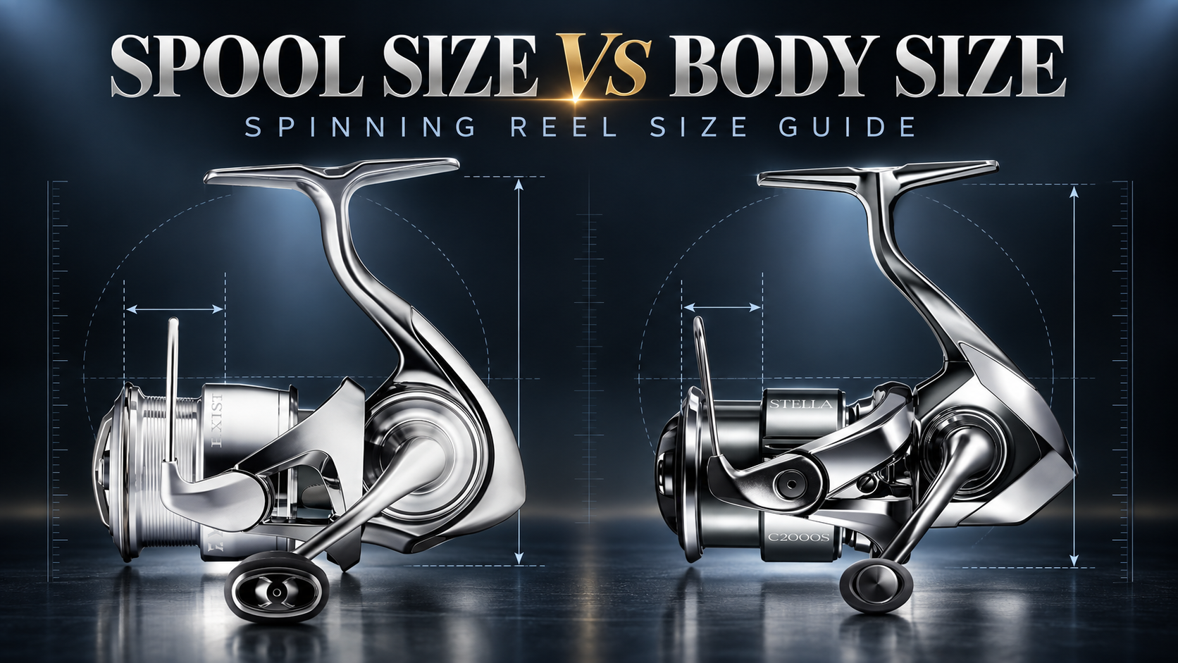 Spool Size vs Body Size: Daiwa and Shimano Codes Explained