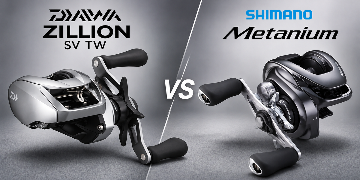 JDM Zillion SV TW vs Metanium: Versatile baitcasting comparison