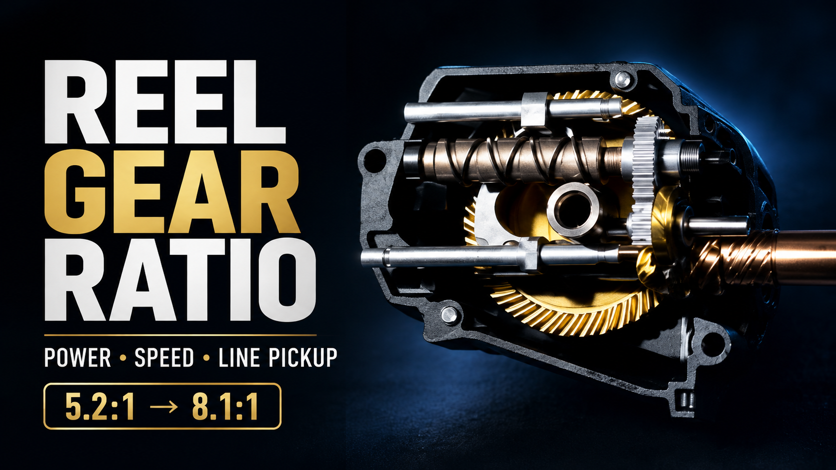 Reel Gear Ratio Explained: Power, Speed & Line Pickup