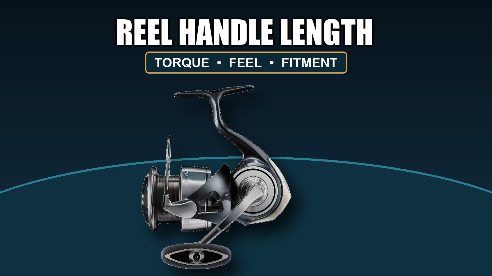 Reel handle length torque feel and fitment guide