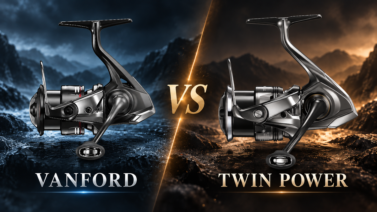 Shimano Vanford vs Twin Power: Lightweight Response or Rigidity?