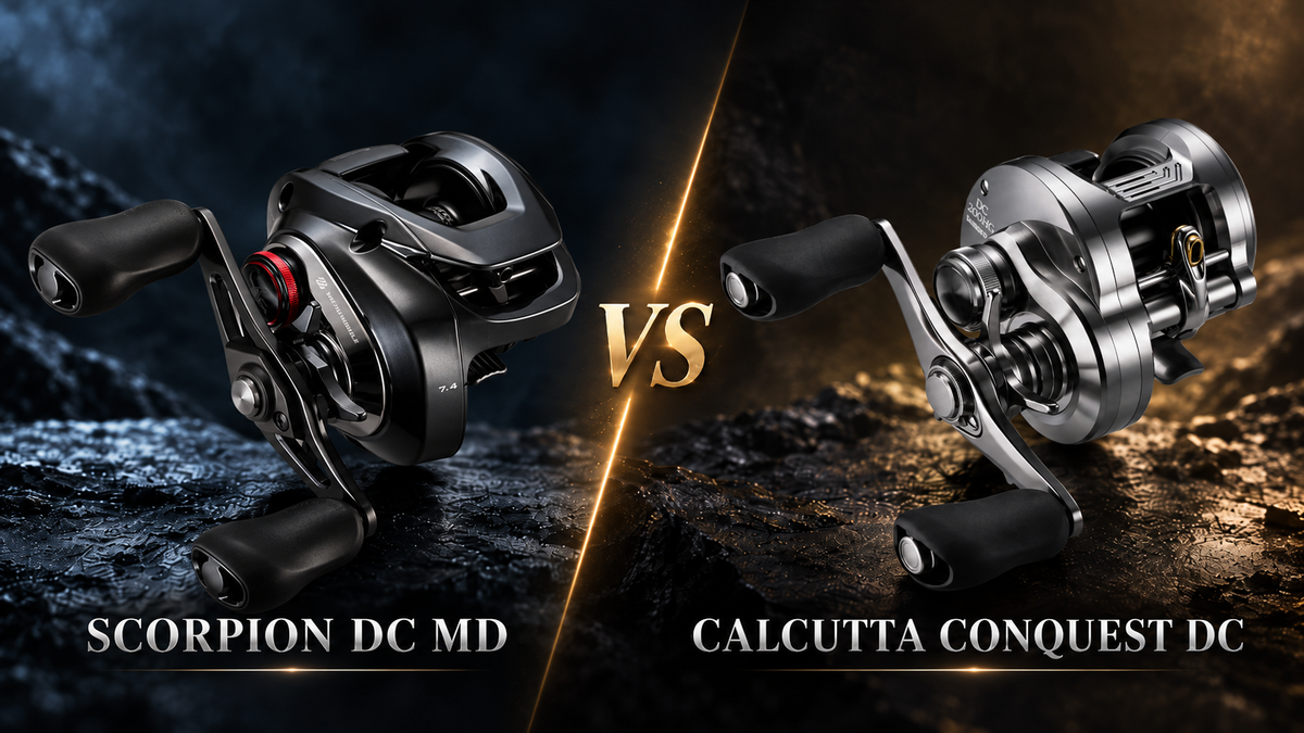 Shimano 26 Scorpion DC MD vs 26 Calcutta Conquest DC: Which Fits?