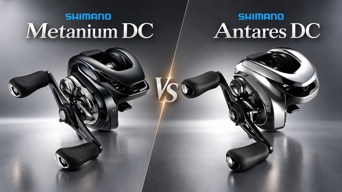 Metanium DC vs Antares DC: Which Shimano DC Reel?