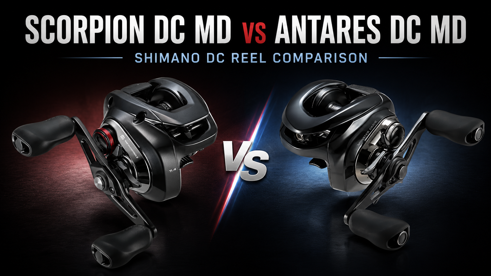 Shimano 2026 Scorpion DC MD vs 2023 Antares DC MD Comparison
