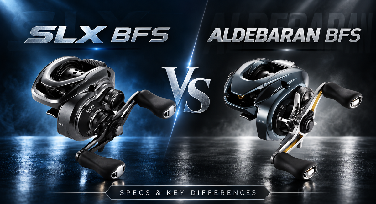 Shimano SLX BFS vs Aldebaran BFS: Specs and Key Differences