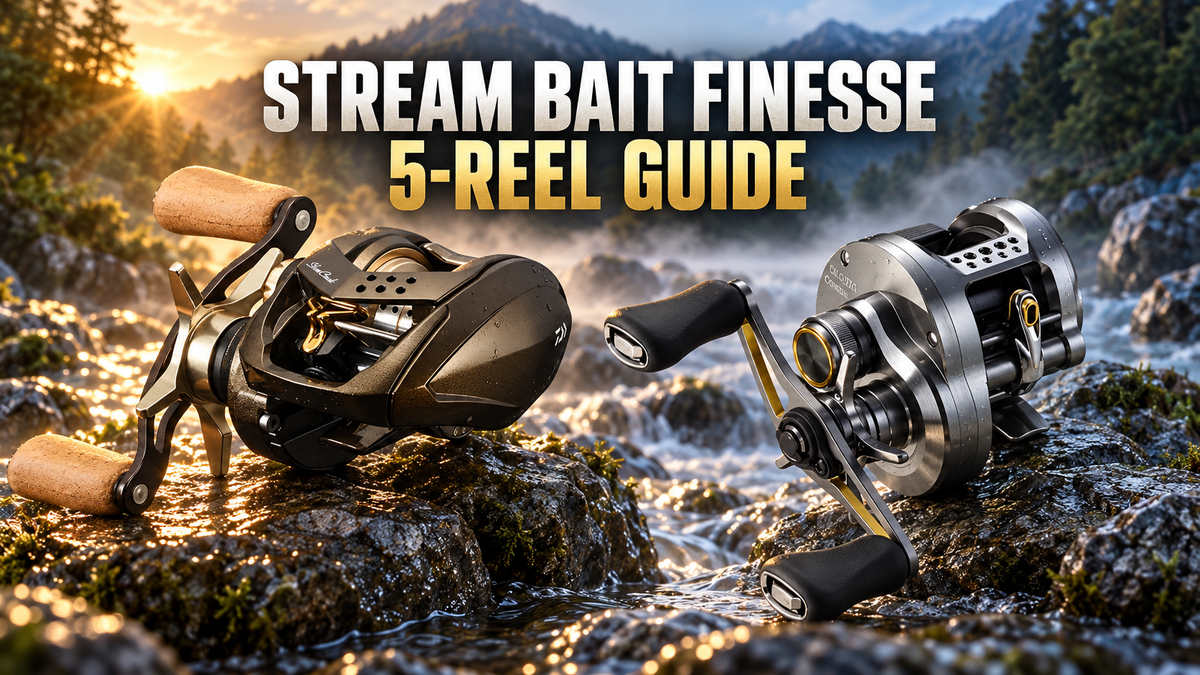 Stream bait finesse five-reel guide