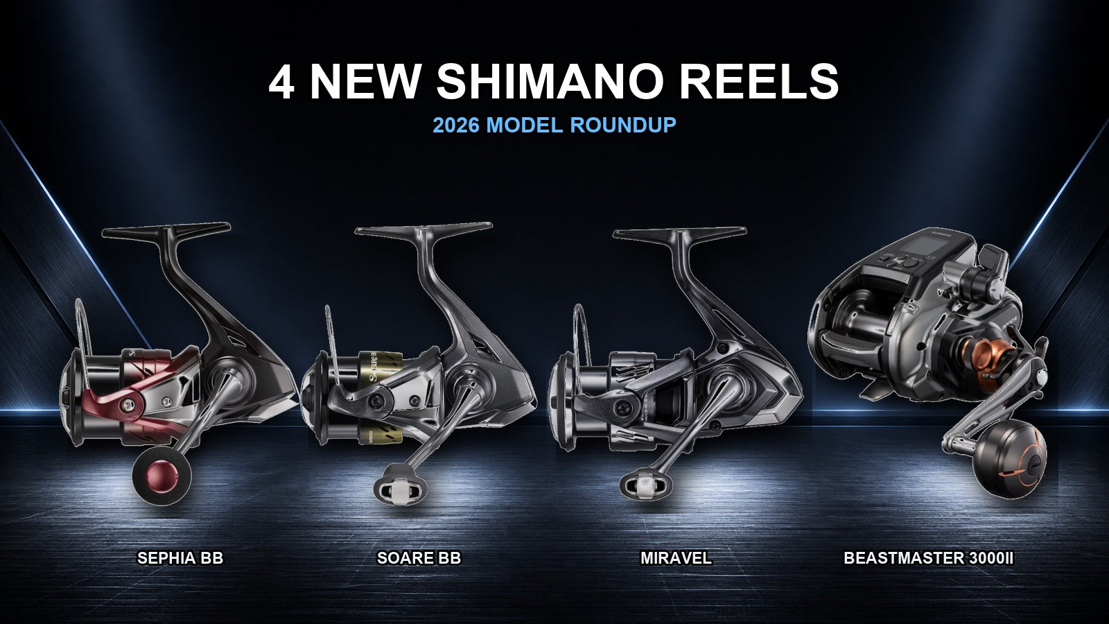 2026 Shimano reel roundup