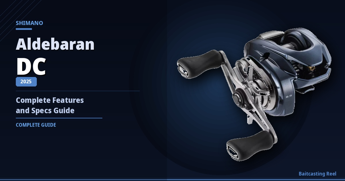 Shimano 2025 Aldebaran DC: Complete Features and Specs Guide