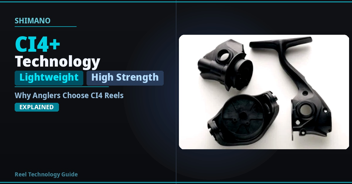 Why Choose Shimano CI4 Reels? Lightweight & High Strength Explained