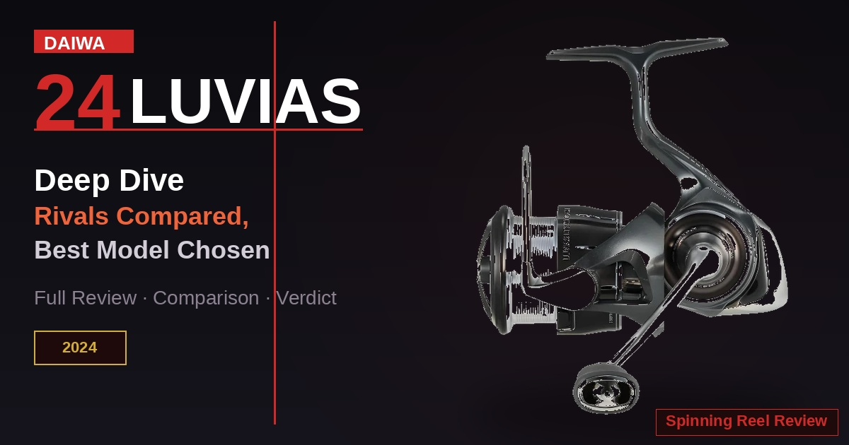 DAIWA 24 LUVIAS Deep Dive: Rivals Compared, Best Model Chosen