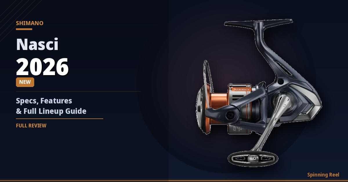 Shimano 26 Nasci Review: Specs, Features & Full Lineup Guide