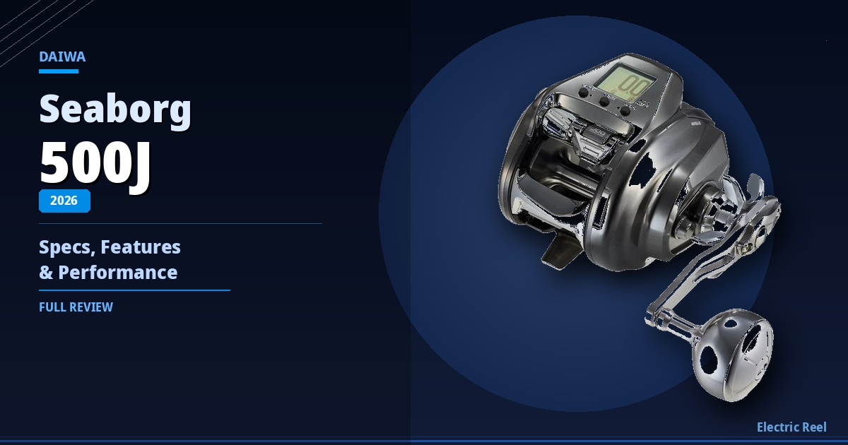 Daiwa 26 Seaborg 500J Review: Specs, Features & Performance
