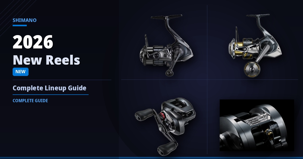 Shimano 2026 New Reels: Complete Lineup Guide