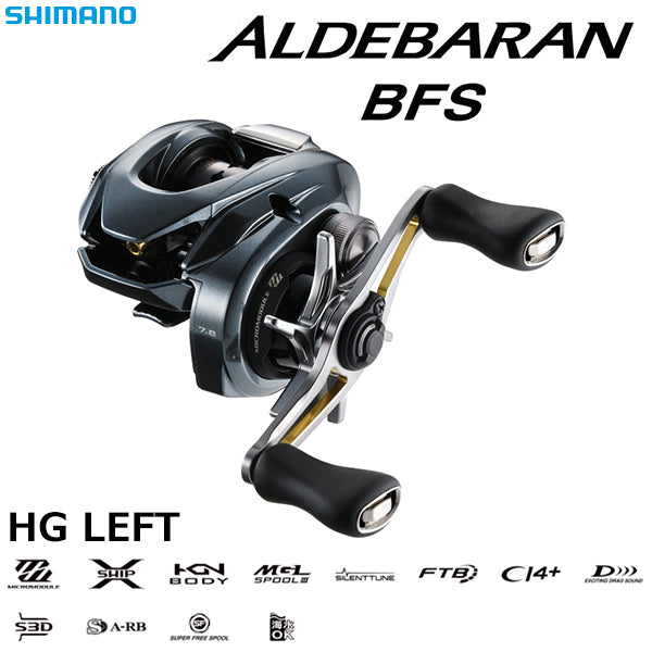 Shimano 22 Aldebaran BFS HG gauche