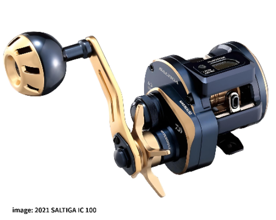 DAIWA 2021 SALTIGA IC 100L conventional reel product image