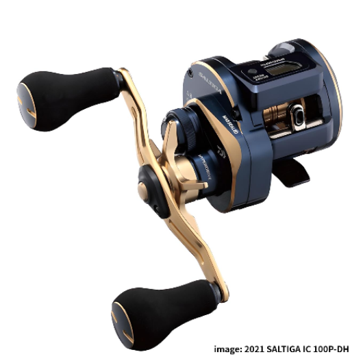 DAIWA 2021 SALTIGA IC 100PL-DH conventional reel product image