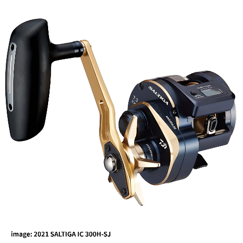 DAIWA 2021 SALTIGA IC 300HL-SJ conventional reel product image