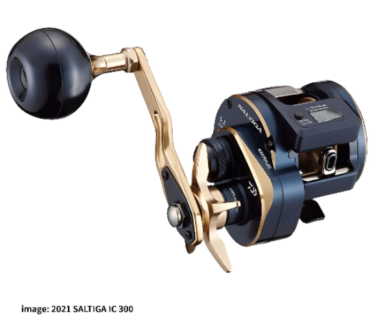DAIWA 2021 SALTIGA IC 300L conventional reel product image