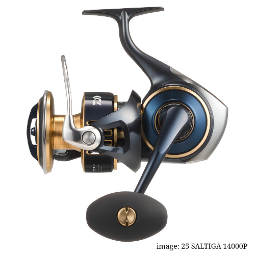 DAIWA 2025 SALTIGA 14000-XH spinning reel product image