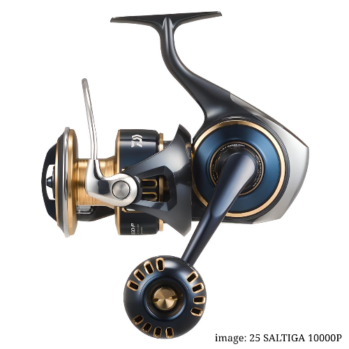 DAIWA 2025 SALTIGA 8000-P spinning reel product image