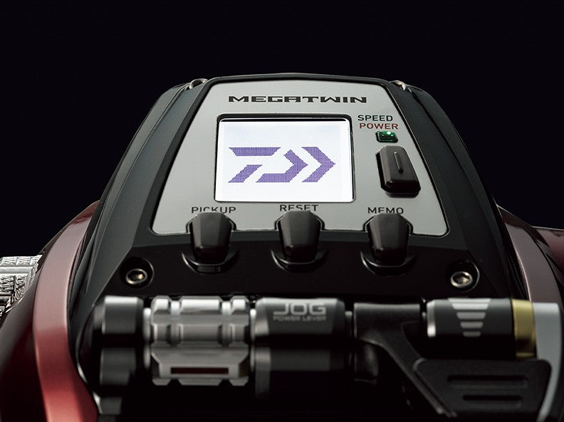 DAIWA collection with DOT LCD technology feature illustration