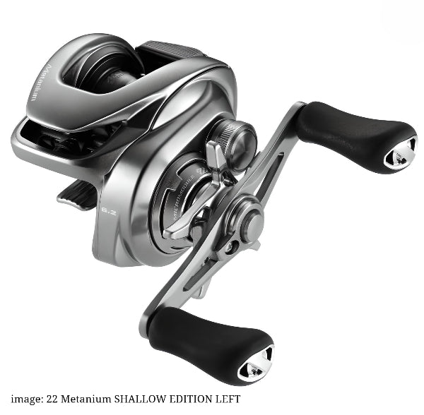 Shimano 2022 Metanium SHALLOW EDITION RIGHT baitcasting reel product image