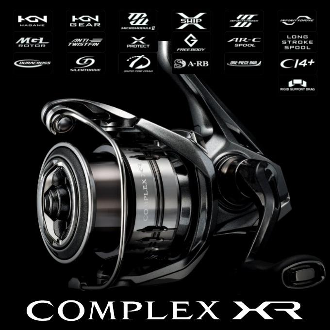 極美品‼️SHIMANO 25 COMPLEX XR 2500 F6 HG SHIMANO COMPLEX XR 2500 F6 HG 2025 Spinning Reel Japan Model