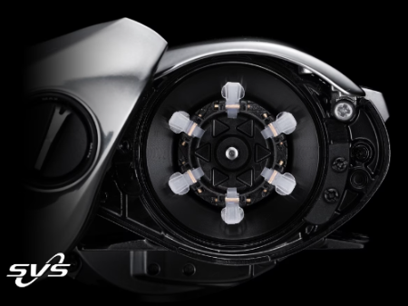 Shimano collection with SVS INFINITY technology feature illustration